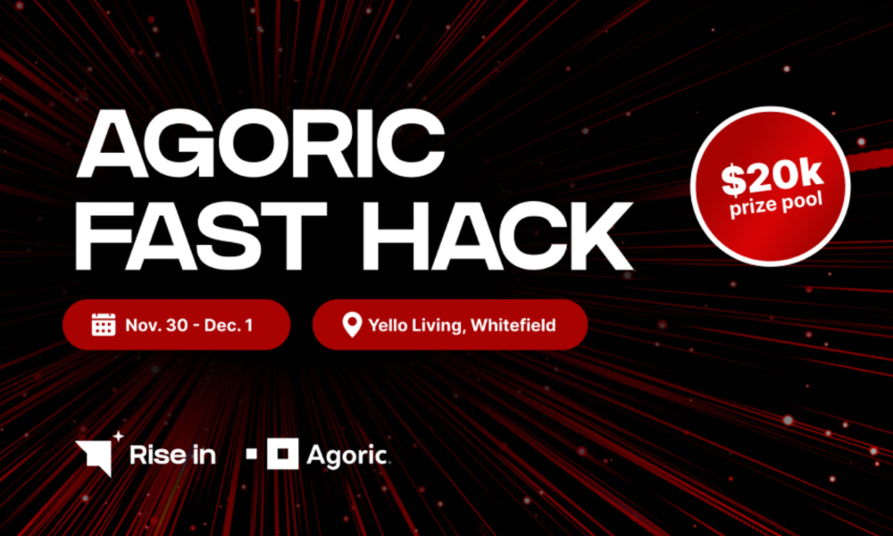 Agoric Fast Hack - Bengaluru