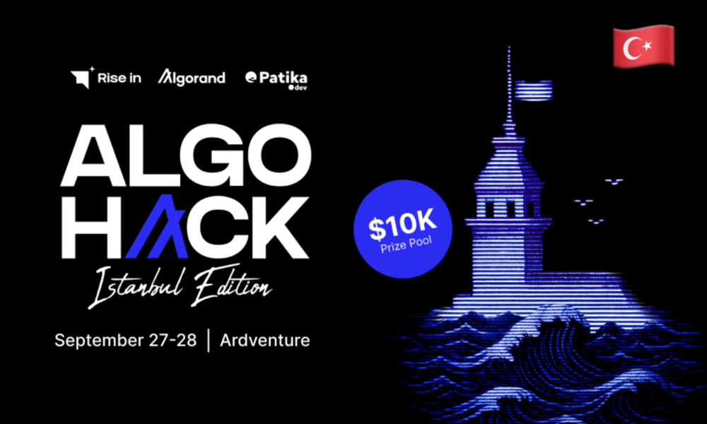 🇹🇷 AlgoHack Istanbul Edition Hackathon | $10.000 Prize Pool!