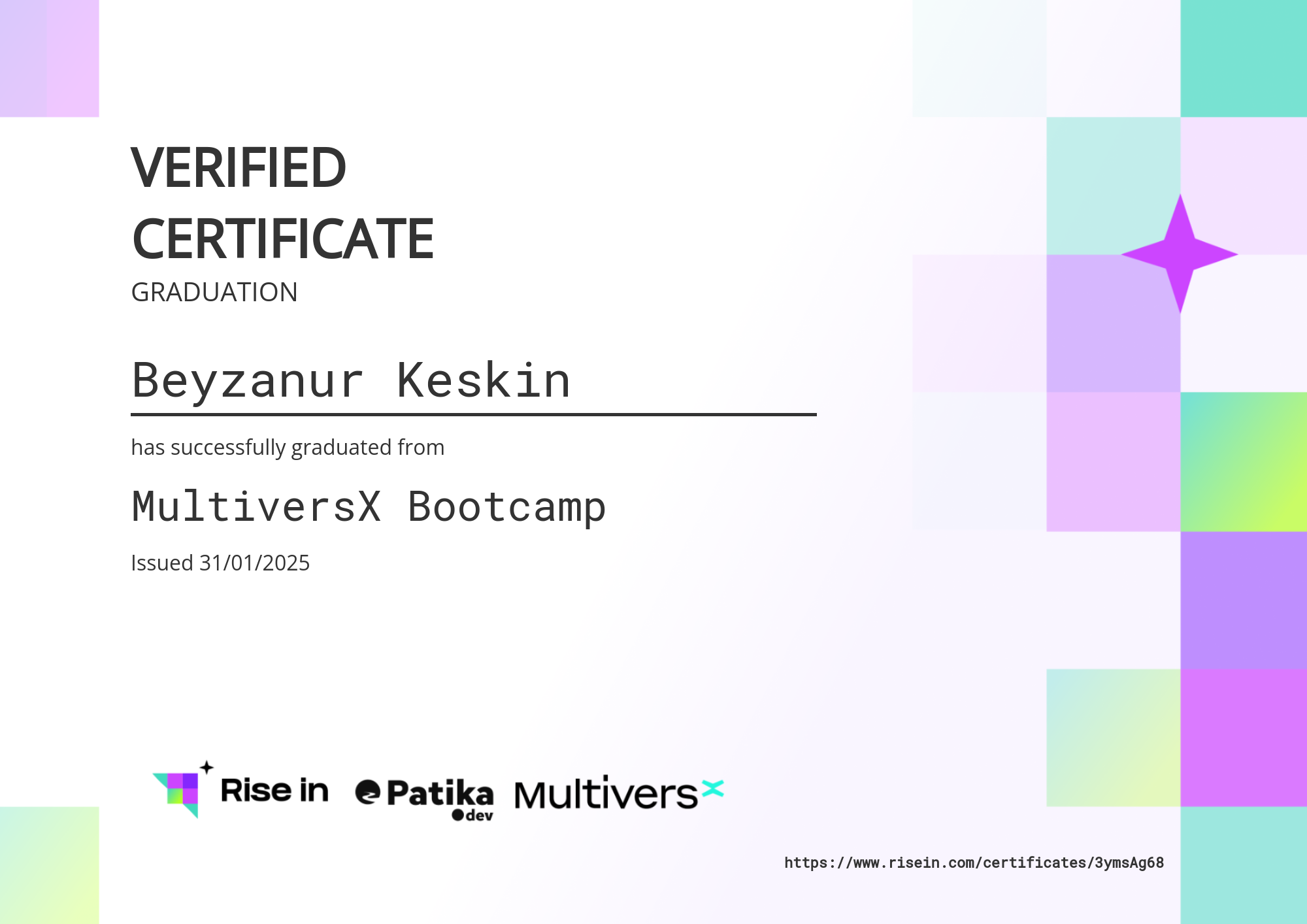 certificate image