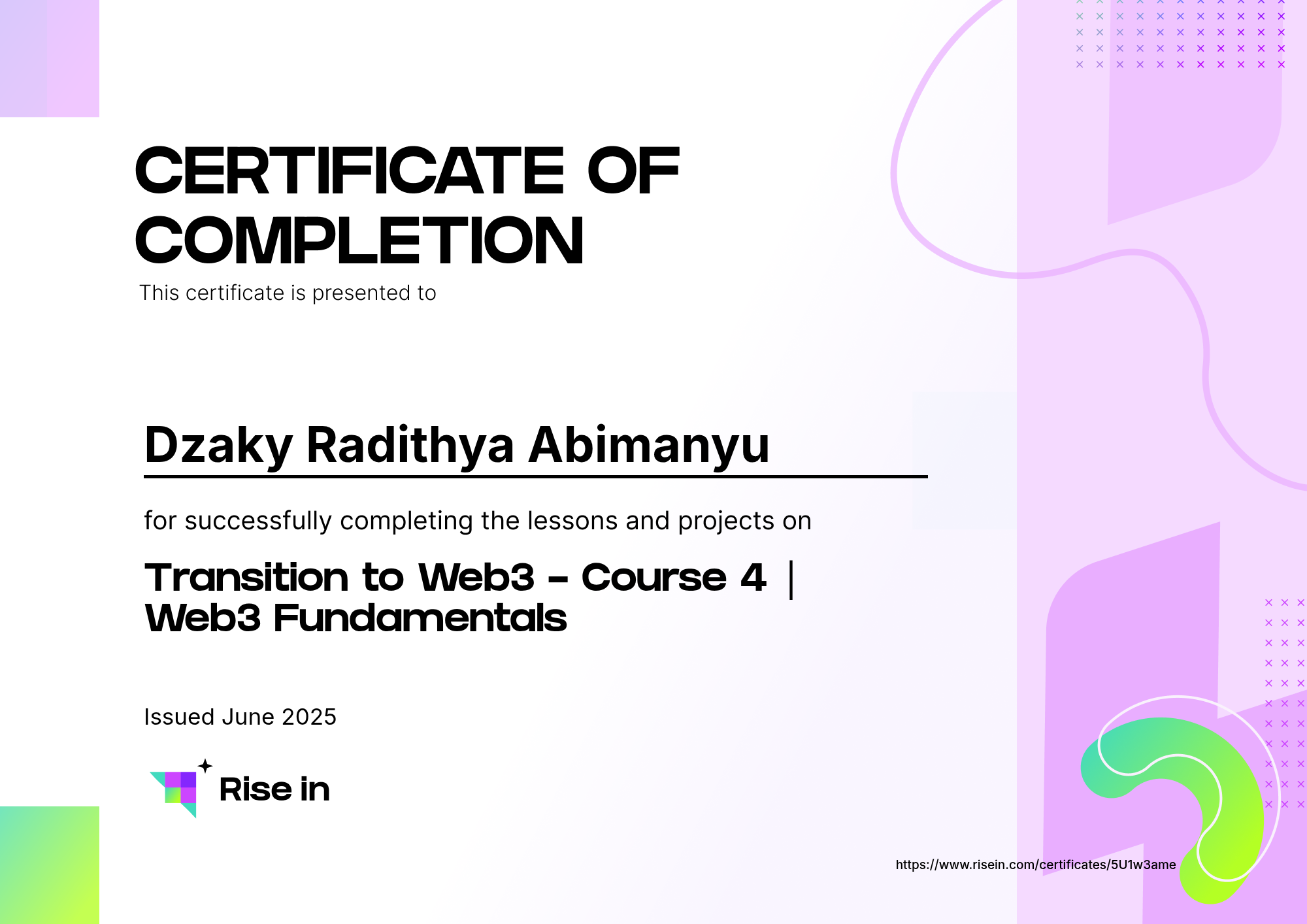 certificate image