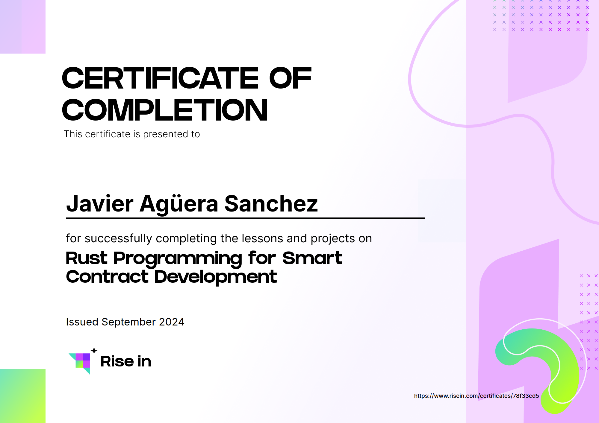 certificate image