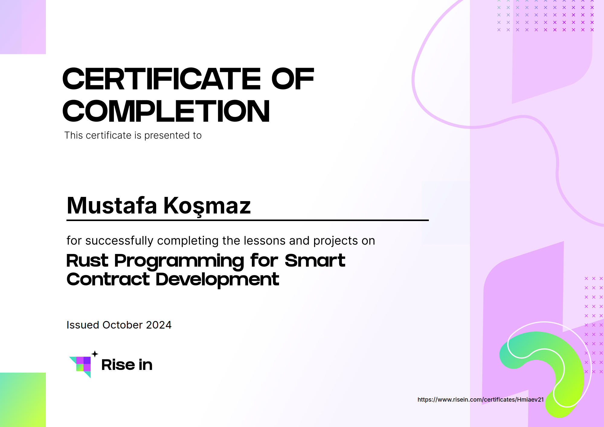 certificate image