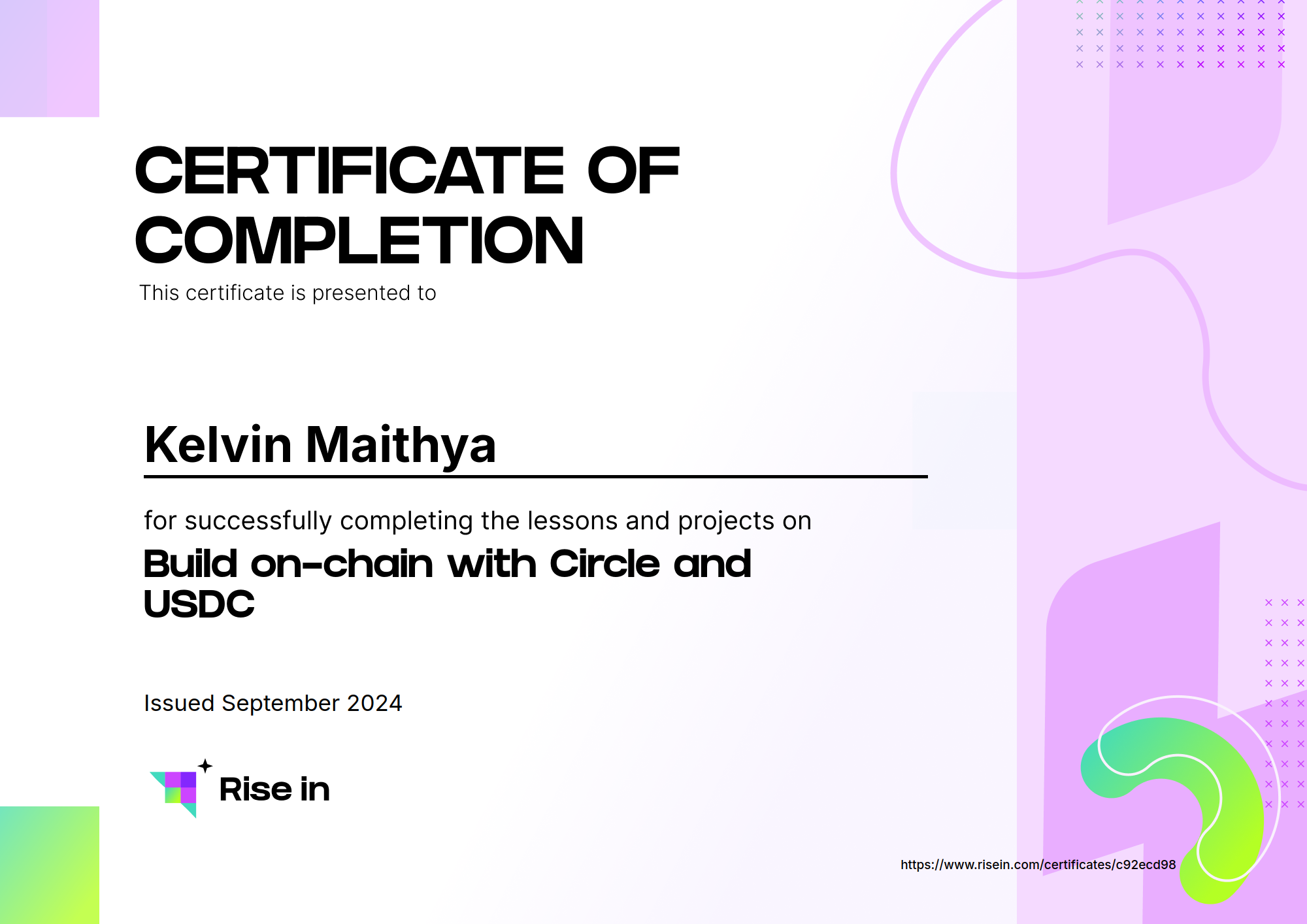 Build on-chain with Circle and USDC