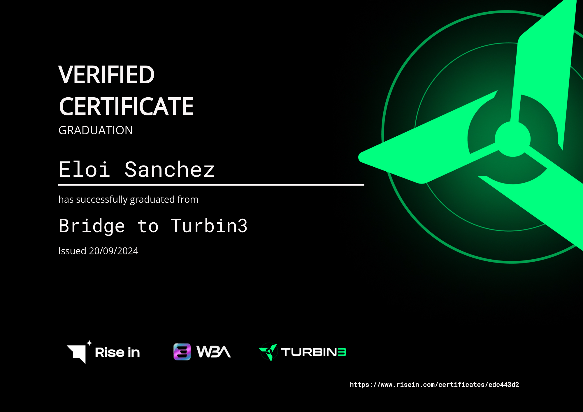 certificate image