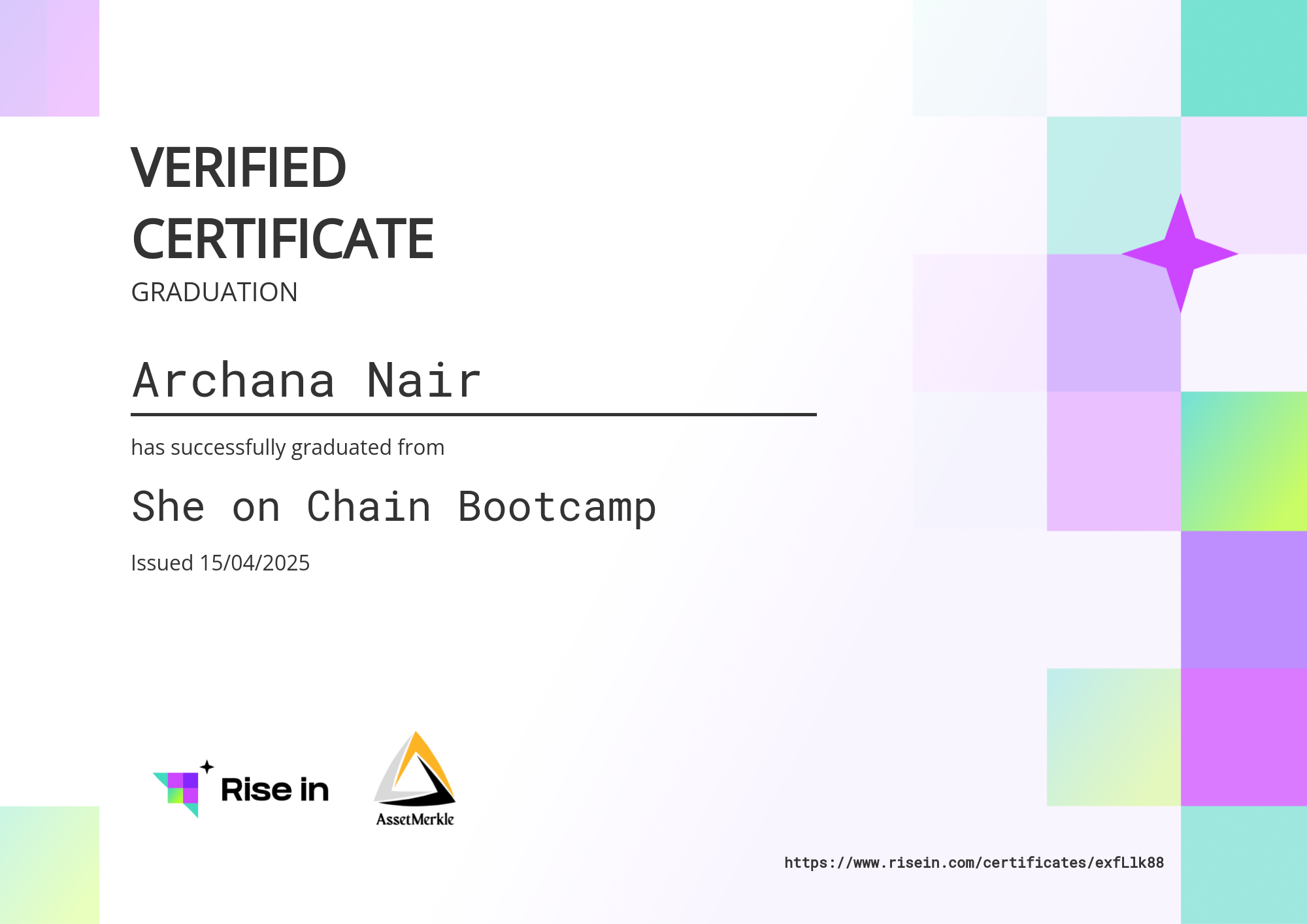 certificate image