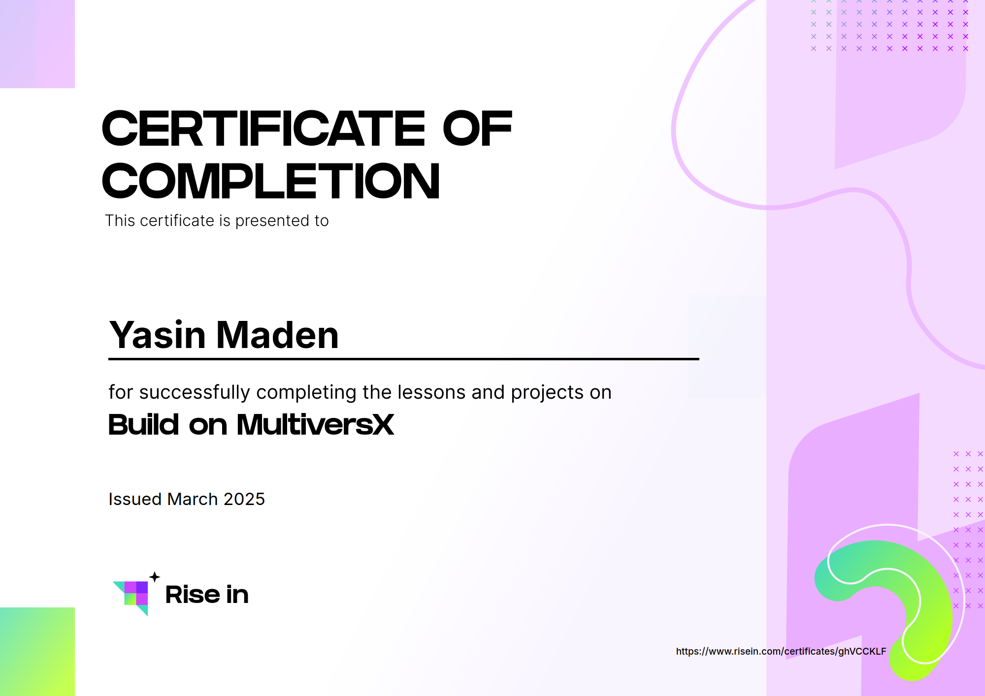 Build on MultiversX
