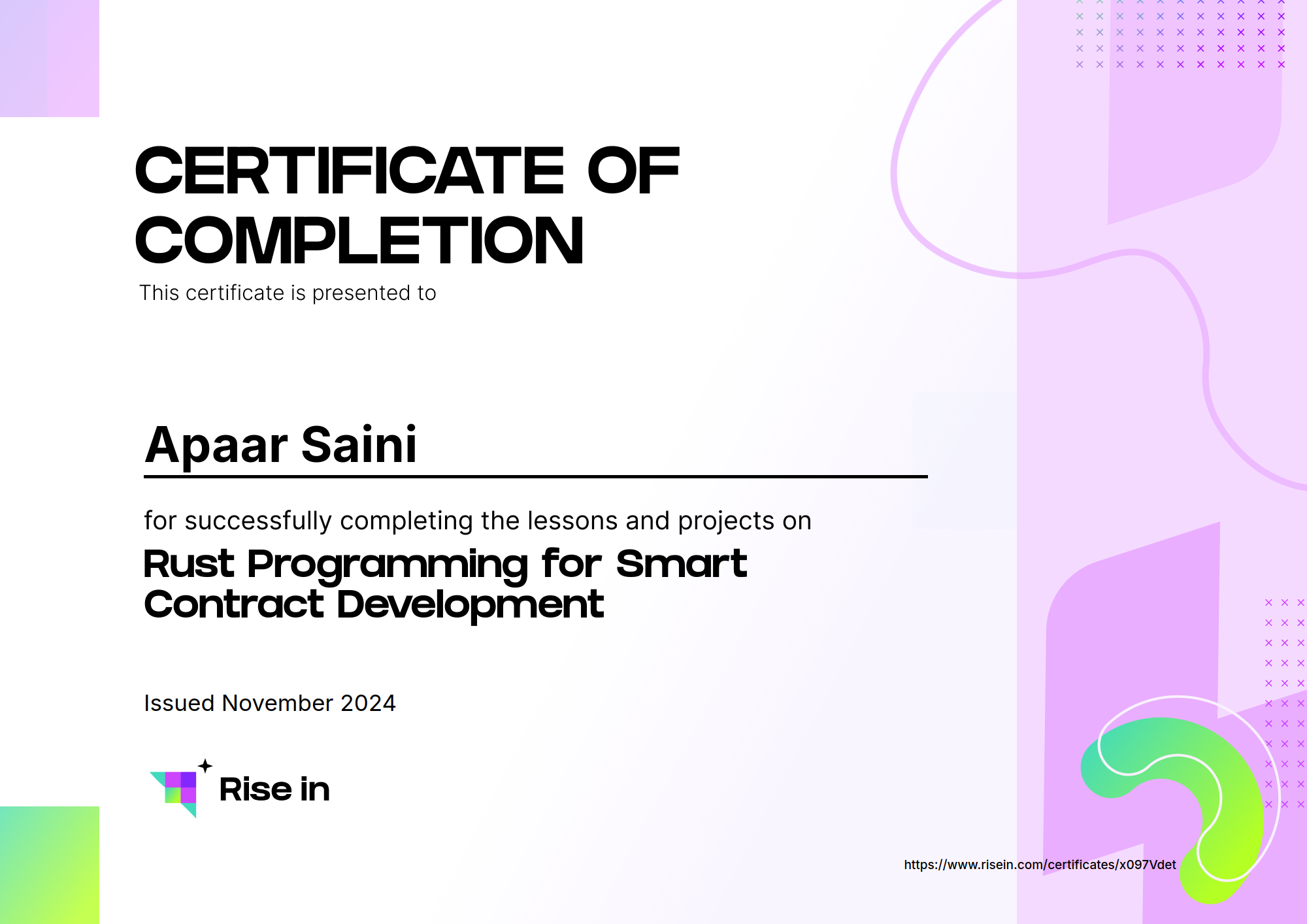 certificate image
