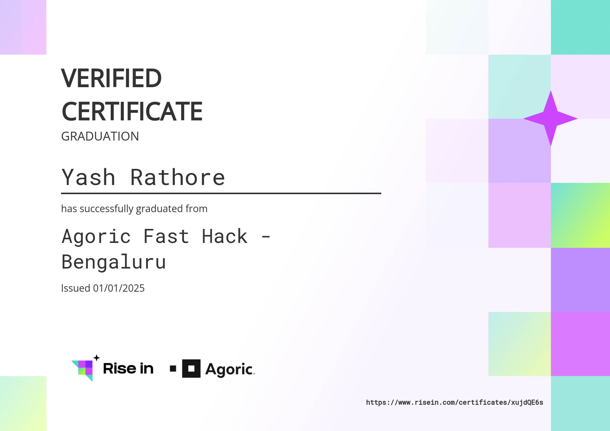 certificate image