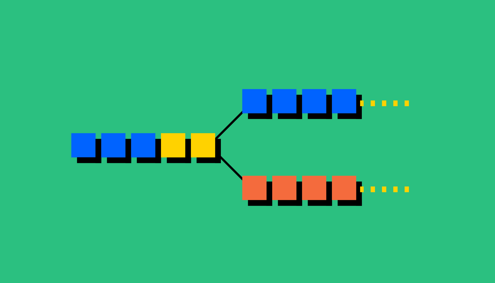 The Fork: How Blockchains Split into Two