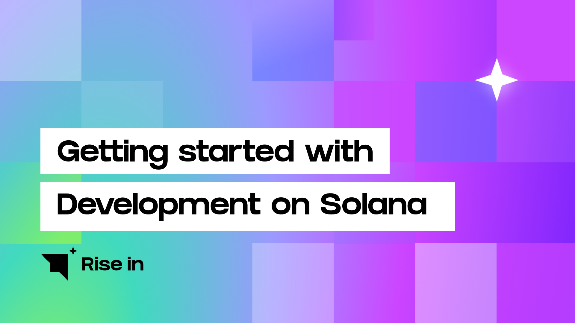 getting started with development on solana