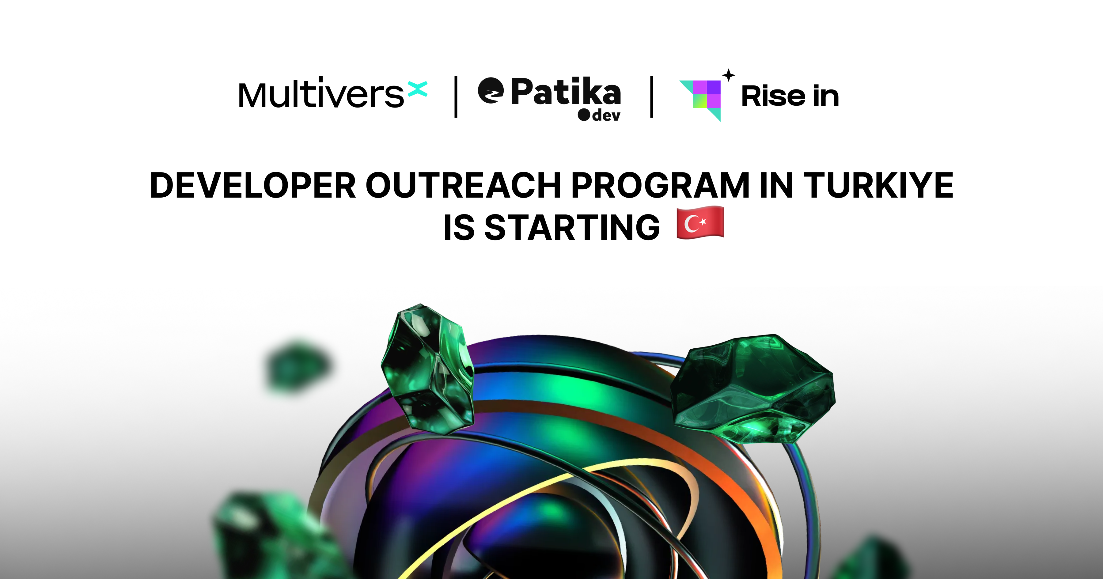 MultiversX, Rise In and Patika.dev Join Forces to Build Turkiye's First MultiversX Developer Community!